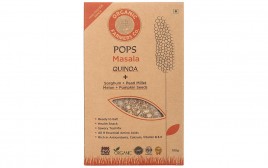 Organic Farmers Co. Pops Masala Quinoa + Sorghum + Pearl Millet Melon + Pumpkin Seeds  Box  100 grams